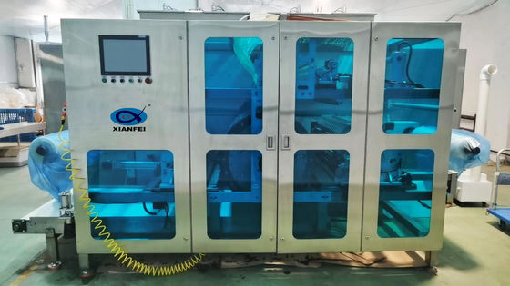 ৫০০ পড/ক্যাপসুল প্রতি মিনিটে ডিটারজেন্ট পড তৈরির মেশিন ২৮০০ কেজি ধারণক্ষমতা সহ